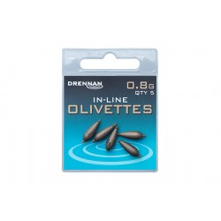 Plumb Culisant Drennan - In-Line Olivette 0.8g Plumb Culisant Drennan - In-Line Olivette 0.8g